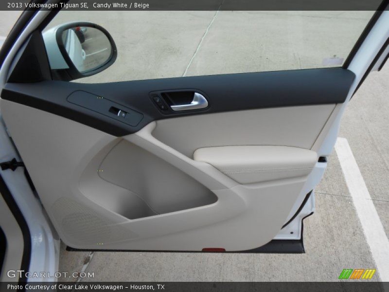 Candy White / Beige 2013 Volkswagen Tiguan SE