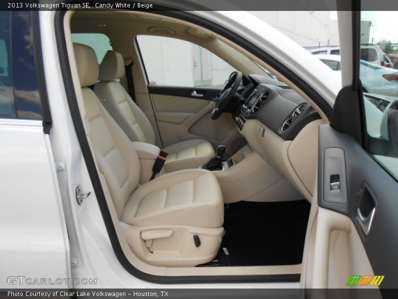 Candy White / Beige 2013 Volkswagen Tiguan SE