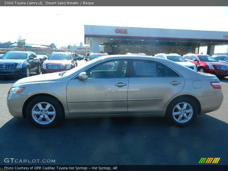 Desert Sand Metallic / Bisque 2009 Toyota Camry LE