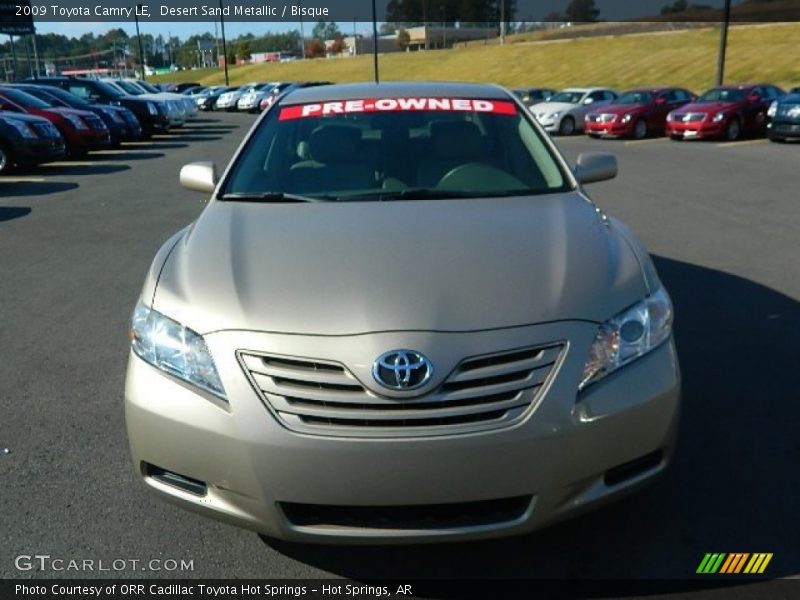 Desert Sand Metallic / Bisque 2009 Toyota Camry LE