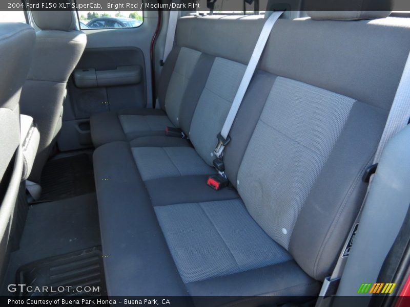 Bright Red / Medium/Dark Flint 2004 Ford F150 XLT SuperCab