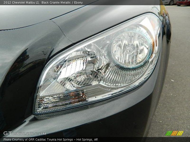 Black Granite Metallic / Ebony 2012 Chevrolet Malibu LS