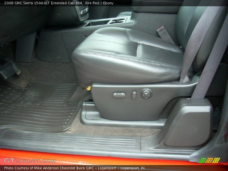 Fire Red / Ebony 2008 GMC Sierra 1500 SLT Extended Cab 4x4