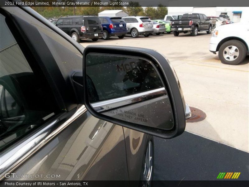 Mineral Gray Metallic / Medium Light Stone 2013 Ford Edge Limited