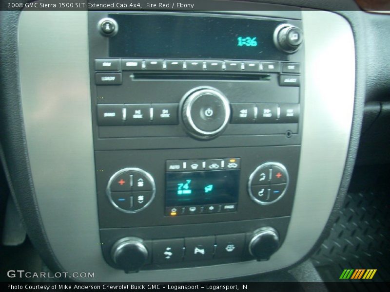 Fire Red / Ebony 2008 GMC Sierra 1500 SLT Extended Cab 4x4