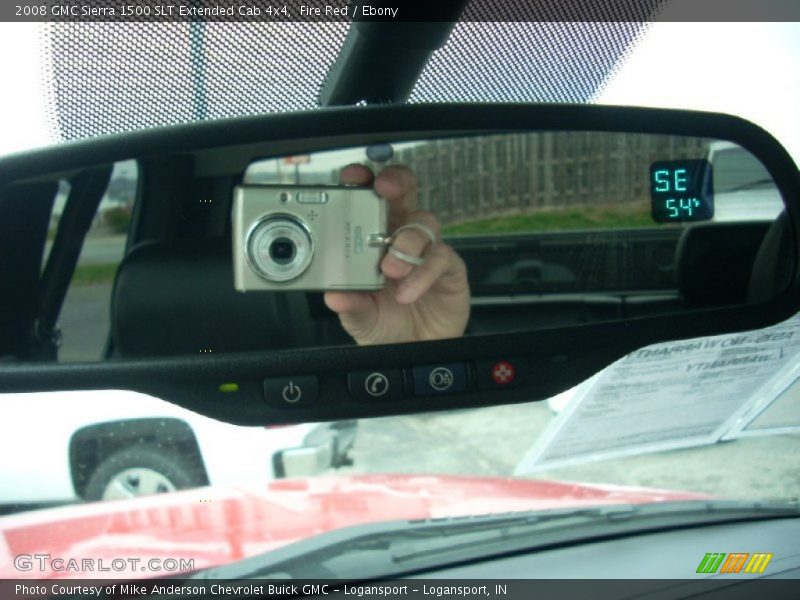 Fire Red / Ebony 2008 GMC Sierra 1500 SLT Extended Cab 4x4