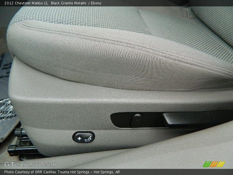 Black Granite Metallic / Ebony 2012 Chevrolet Malibu LS