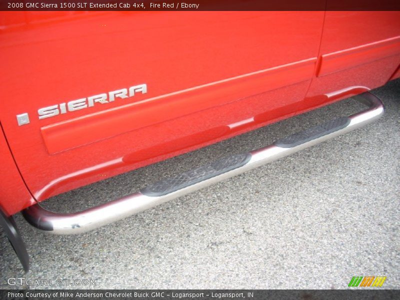 Fire Red / Ebony 2008 GMC Sierra 1500 SLT Extended Cab 4x4