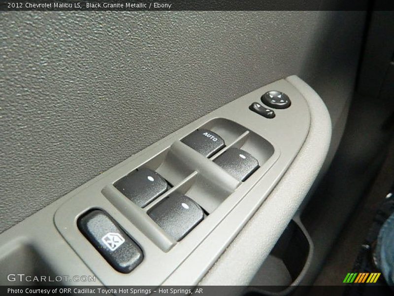 Black Granite Metallic / Ebony 2012 Chevrolet Malibu LS