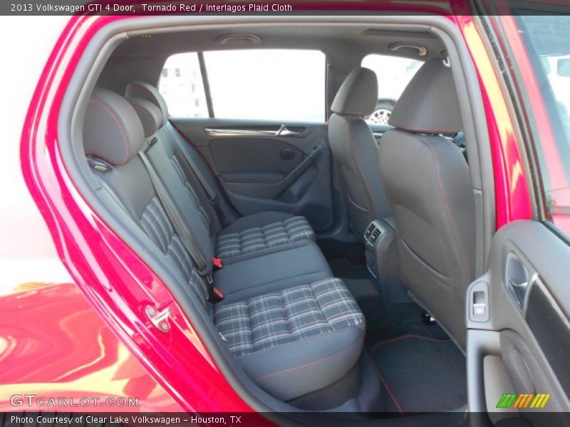 Rear Seat of 2013 GTI 4 Door