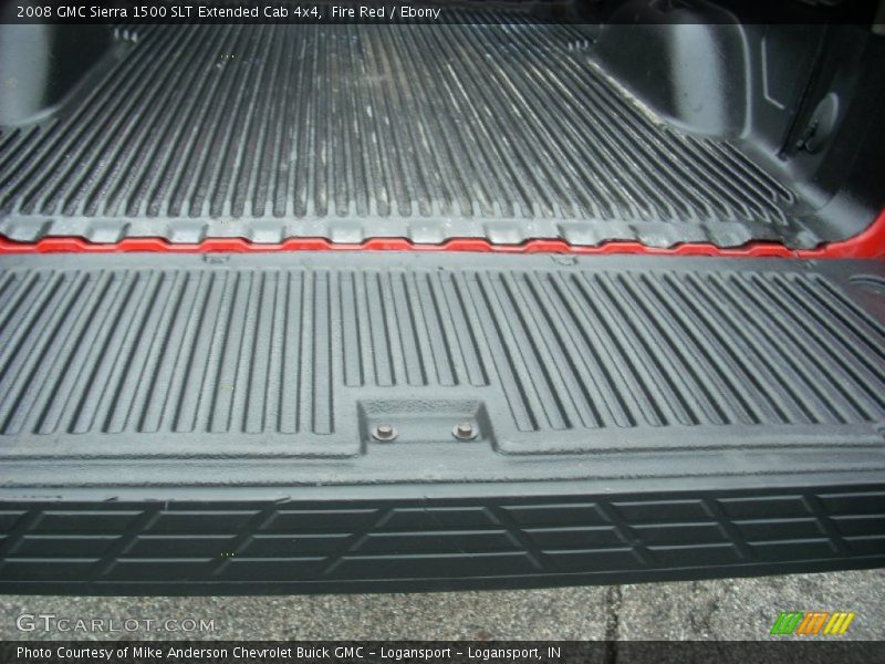 Fire Red / Ebony 2008 GMC Sierra 1500 SLT Extended Cab 4x4