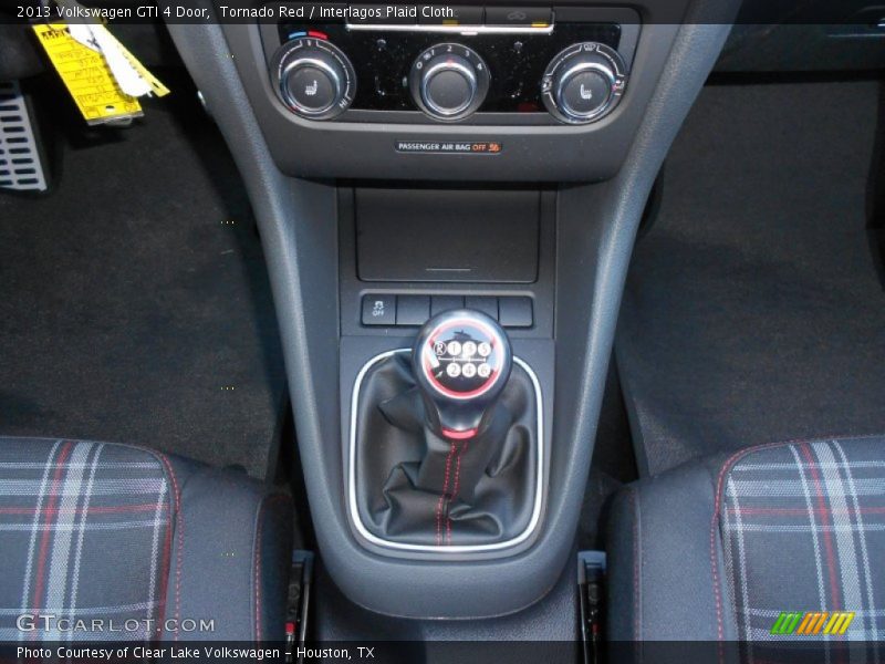  2013 GTI 4 Door 6 Speed Manual Shifter