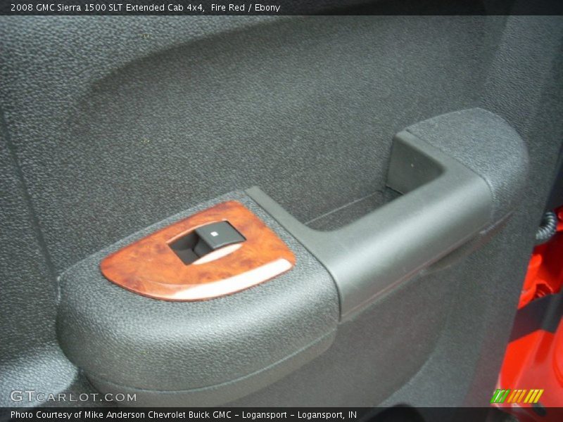 Fire Red / Ebony 2008 GMC Sierra 1500 SLT Extended Cab 4x4