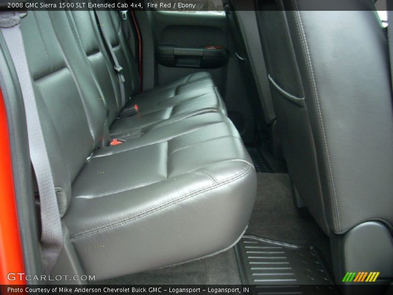 Fire Red / Ebony 2008 GMC Sierra 1500 SLT Extended Cab 4x4