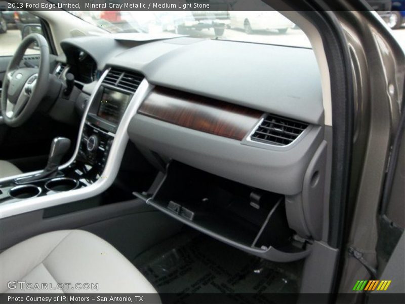 Mineral Gray Metallic / Medium Light Stone 2013 Ford Edge Limited