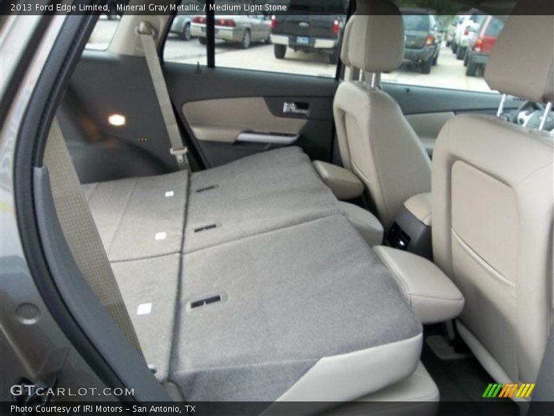 Mineral Gray Metallic / Medium Light Stone 2013 Ford Edge Limited