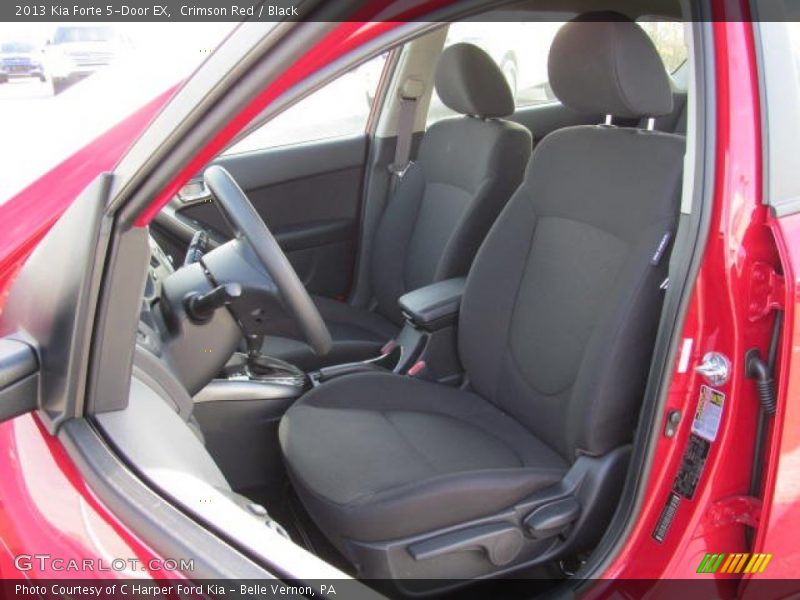 Front Seat of 2013 Forte 5-Door EX