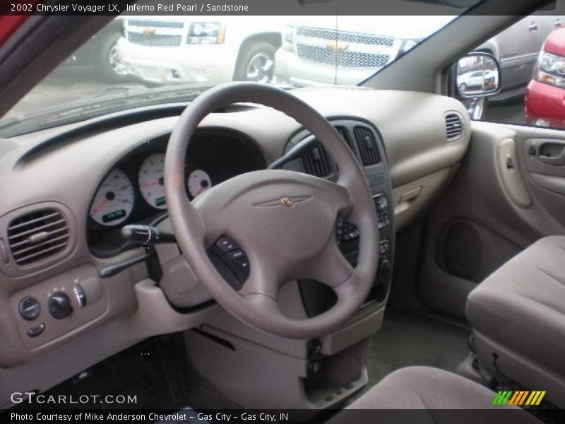 Dashboard of 2002 Voyager LX