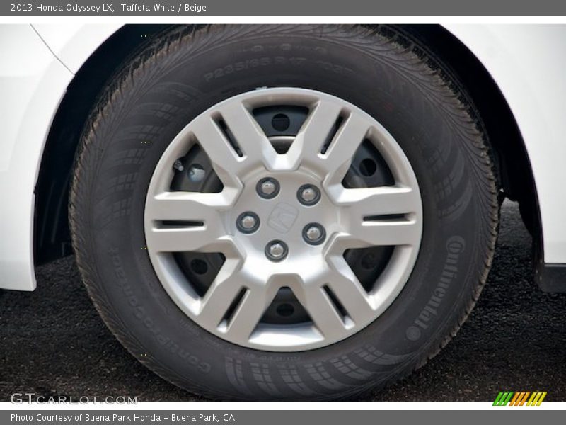  2013 Odyssey LX Wheel