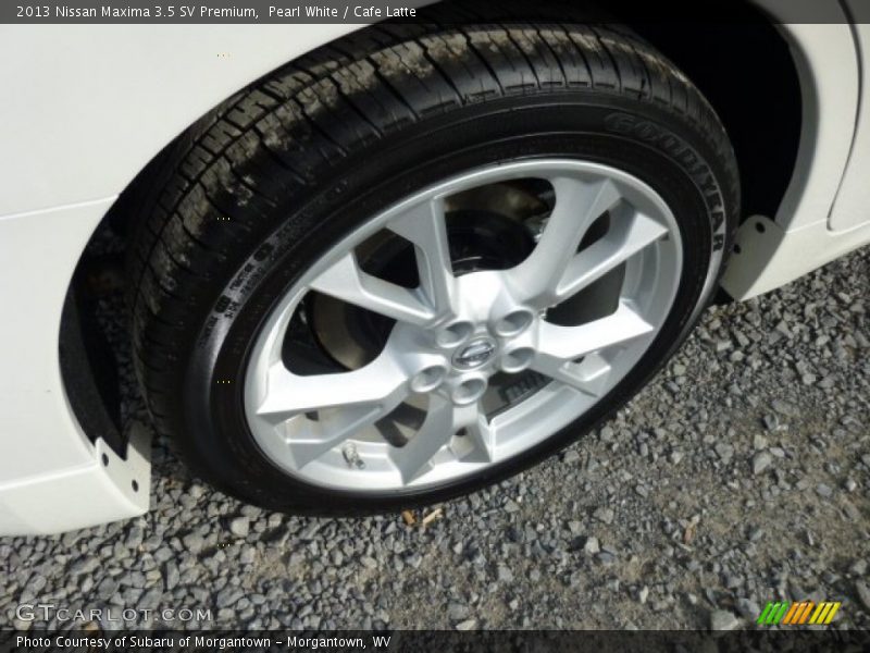 Pearl White / Cafe Latte 2013 Nissan Maxima 3.5 SV Premium