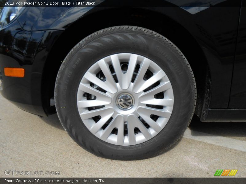 Black / Titan Black 2013 Volkswagen Golf 2 Door