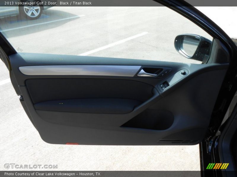 Black / Titan Black 2013 Volkswagen Golf 2 Door