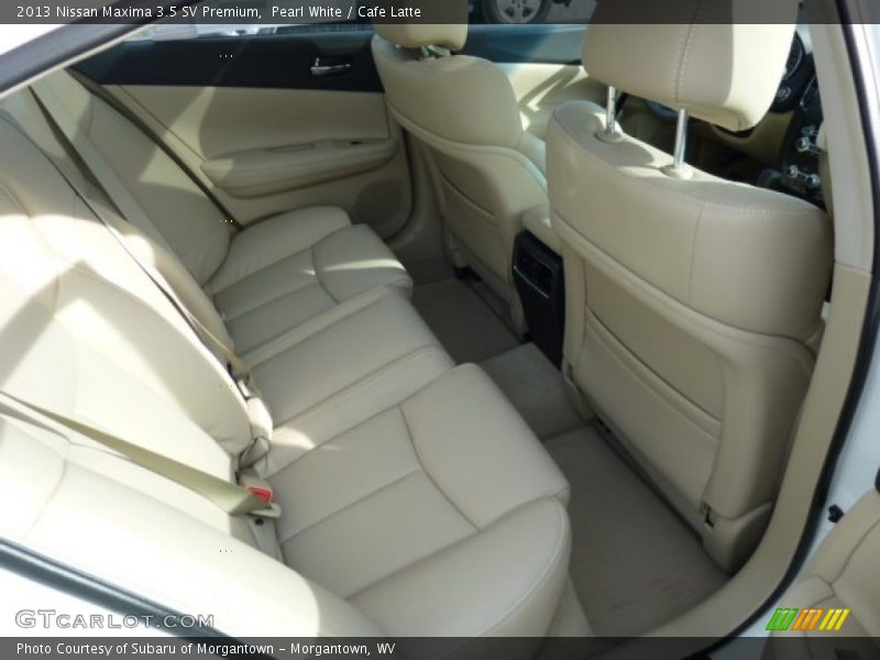 Pearl White / Cafe Latte 2013 Nissan Maxima 3.5 SV Premium