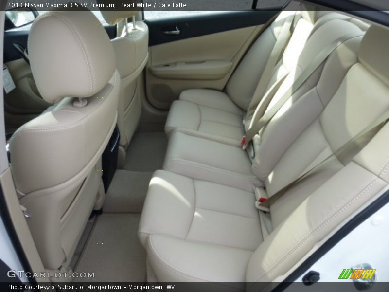 Rear Seat of 2013 Maxima 3.5 SV Premium