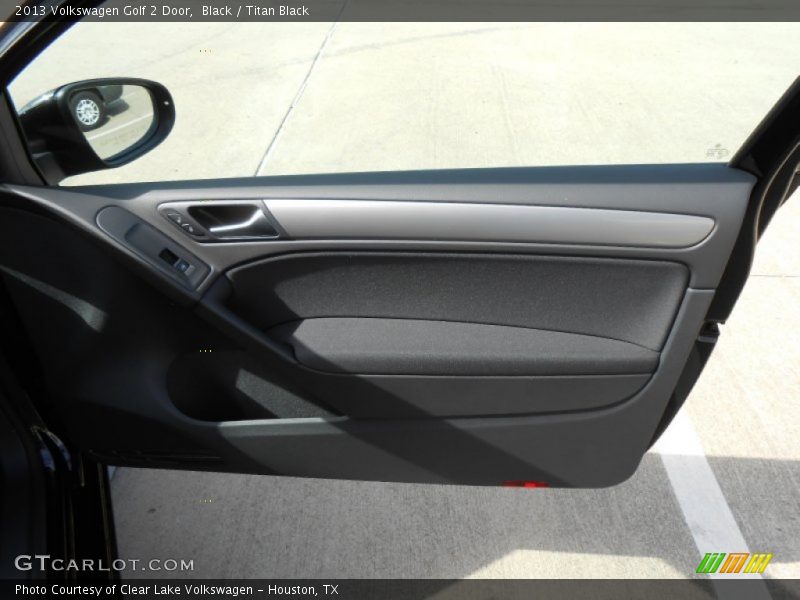 Black / Titan Black 2013 Volkswagen Golf 2 Door