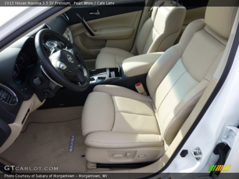 Front Seat of 2013 Maxima 3.5 SV Premium