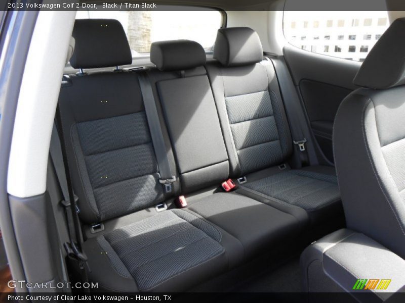 Black / Titan Black 2013 Volkswagen Golf 2 Door
