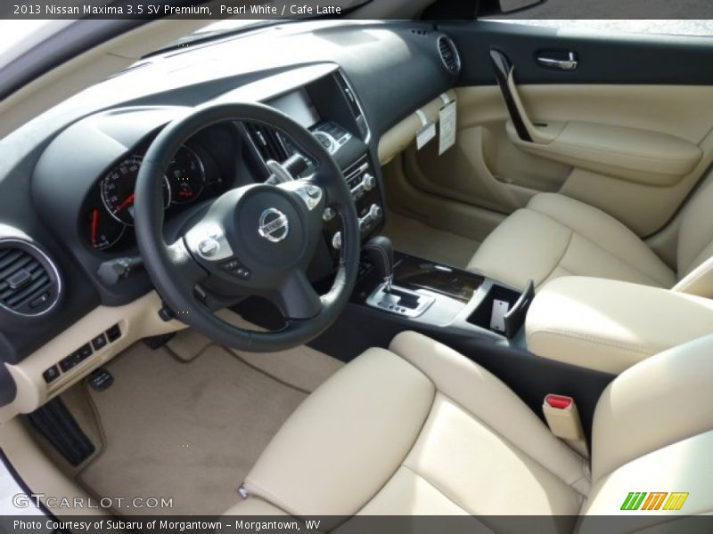 Cafe Latte Interior - 2013 Maxima 3.5 SV Premium 