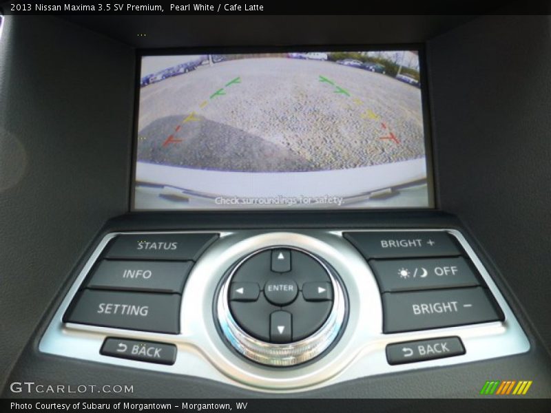 Pearl White / Cafe Latte 2013 Nissan Maxima 3.5 SV Premium