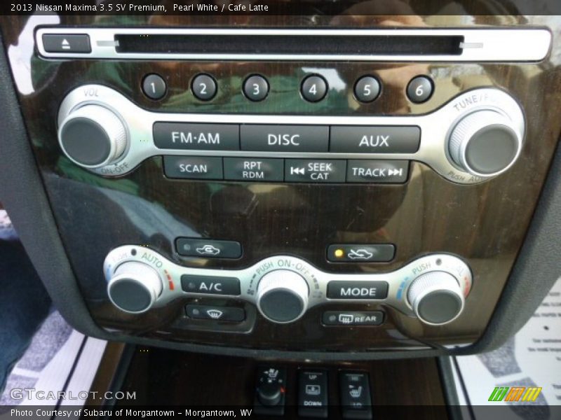 Pearl White / Cafe Latte 2013 Nissan Maxima 3.5 SV Premium
