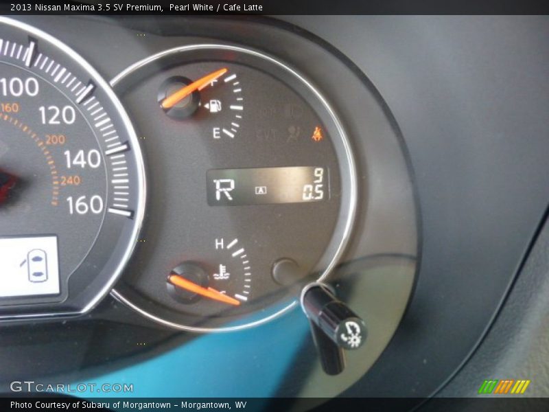 Pearl White / Cafe Latte 2013 Nissan Maxima 3.5 SV Premium