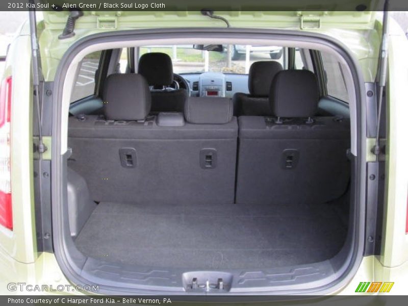 Alien Green / Black Soul Logo Cloth 2012 Kia Soul +