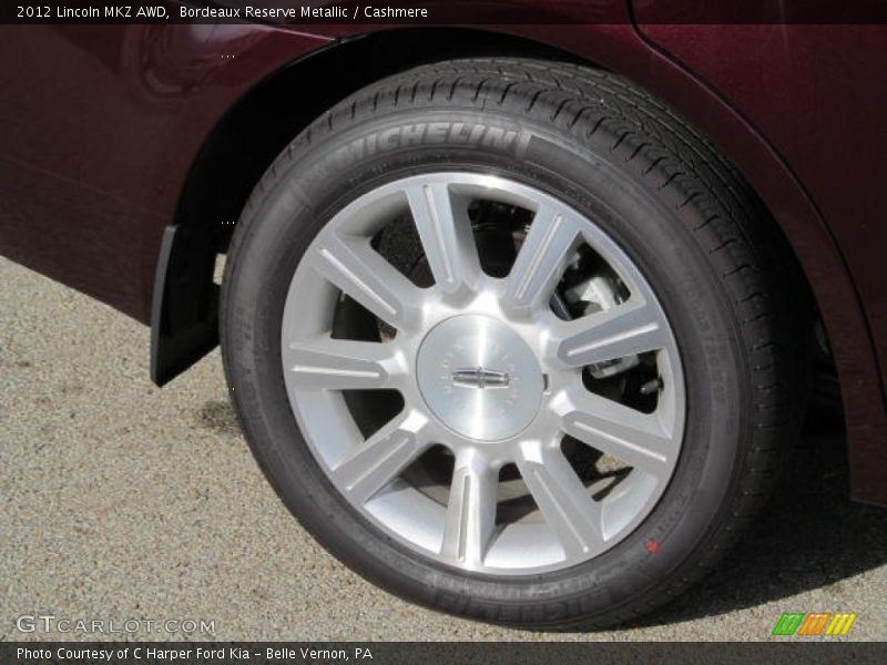 Bordeaux Reserve Metallic / Cashmere 2012 Lincoln MKZ AWD