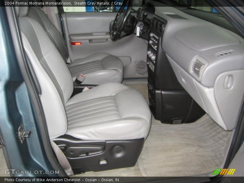 Front Seat of 2004 Montana MontanaVision