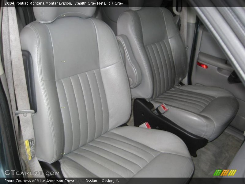 Front Seat of 2004 Montana MontanaVision