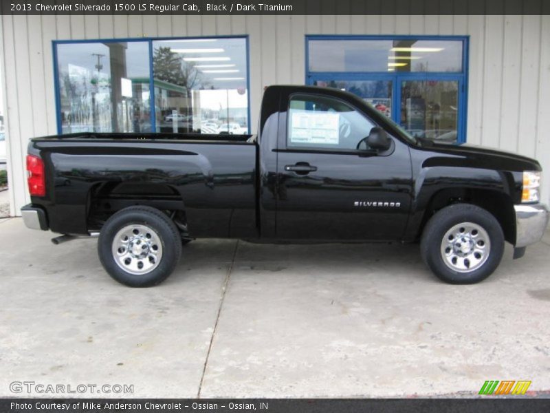 Black / Dark Titanium 2013 Chevrolet Silverado 1500 LS Regular Cab