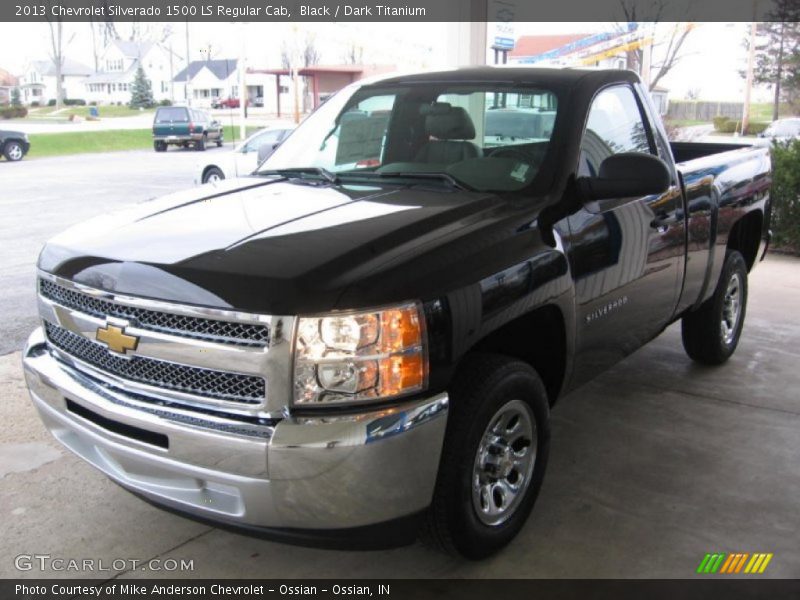 Black / Dark Titanium 2013 Chevrolet Silverado 1500 LS Regular Cab