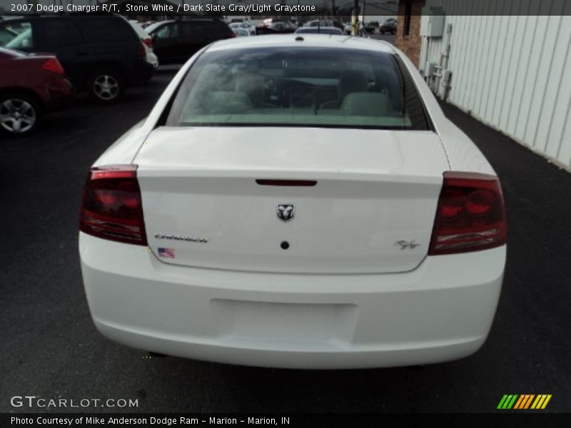 Stone White / Dark Slate Gray/Light Graystone 2007 Dodge Charger R/T
