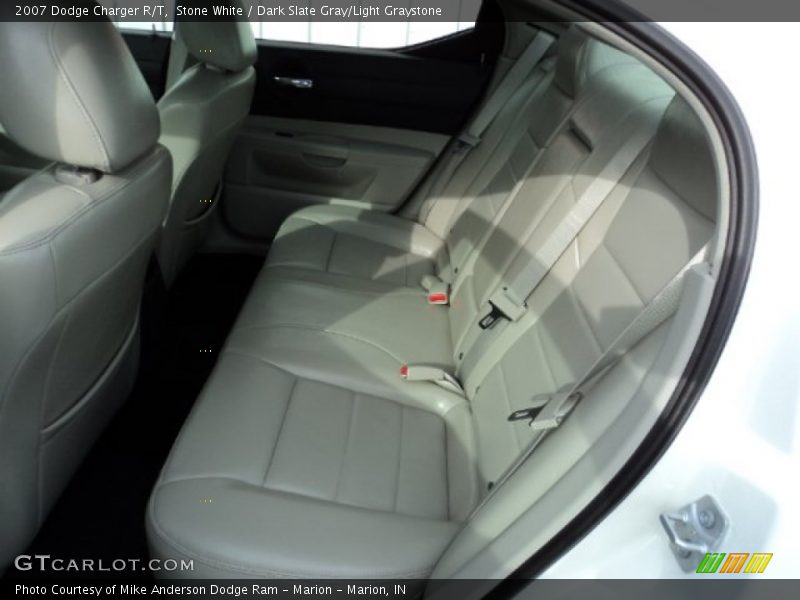 Stone White / Dark Slate Gray/Light Graystone 2007 Dodge Charger R/T