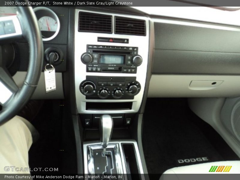 Stone White / Dark Slate Gray/Light Graystone 2007 Dodge Charger R/T