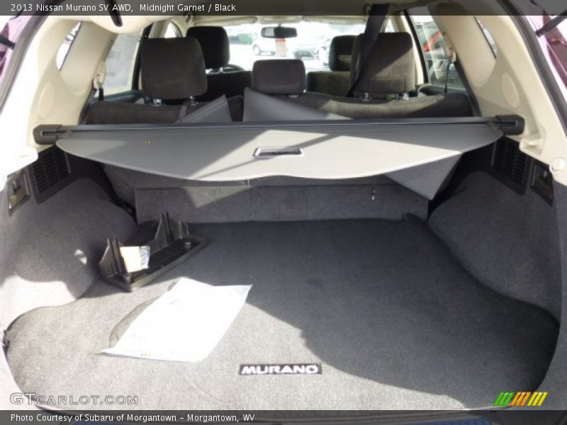 Midnight Garnet / Black 2013 Nissan Murano SV AWD