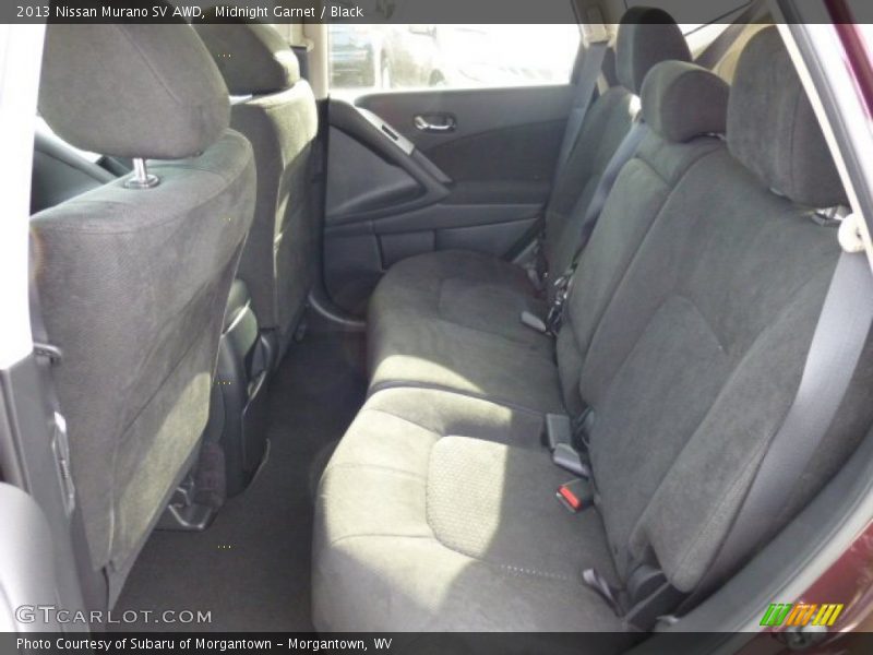 Midnight Garnet / Black 2013 Nissan Murano SV AWD