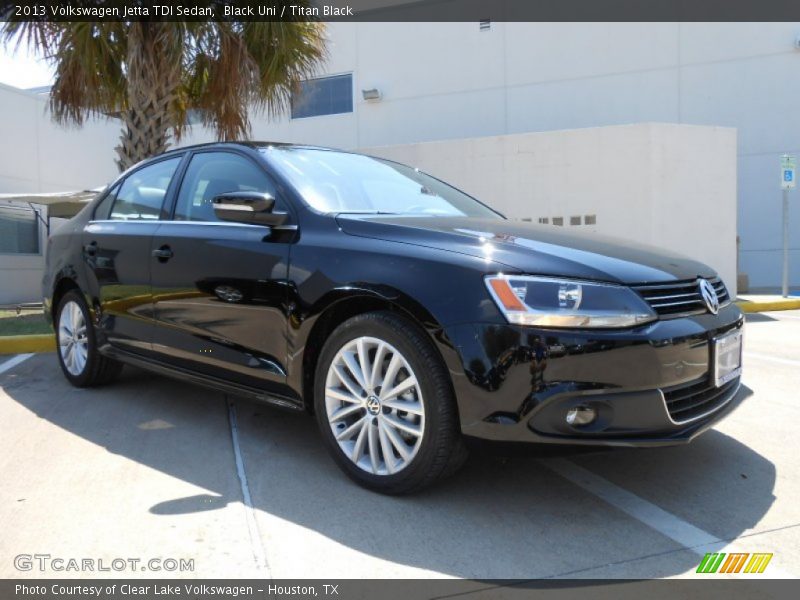 Black Uni / Titan Black 2013 Volkswagen Jetta TDI Sedan