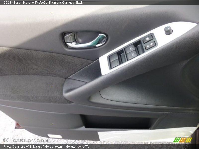 Midnight Garnet / Black 2013 Nissan Murano SV AWD