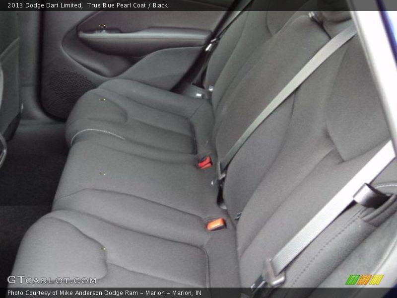 True Blue Pearl Coat / Black 2013 Dodge Dart Limited