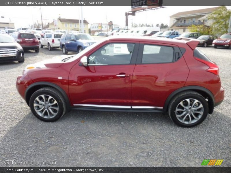  2013 Juke S AWD Cayenne Red